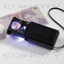 Лупа выдвижная со светодиодной подсветкой
