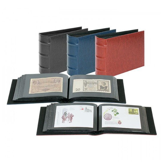Альбом горизонтальный ПВХ х мм для бон, открыток, конвертов лист * мм (ЛБОК) 10 шт.