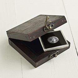 Коробка для 1 монеты в капсуле Quadrum