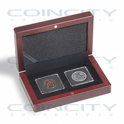Коробка для 2 монет в капсулах Quadrum-Mini