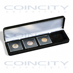 Коробка для 4 монет в капсулах Quadrum