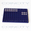 Планшет XL для монет в капсулах CAPS 15. Синий