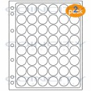 Листы для монет в капсулах CAPS 22 / CAPS 22.5 / CAPS 23
